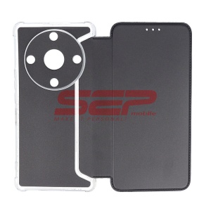 Husa FlipCover Magnet Piano Honor Magic5 Lite Black - Img 1