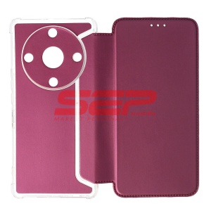 Husa FlipCover Magnet Piano Honor Magic5 Lite Wine - Img 1