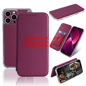 Husa FlipCover Piano Samsung Galaxy A13 5G Wine - Img 2