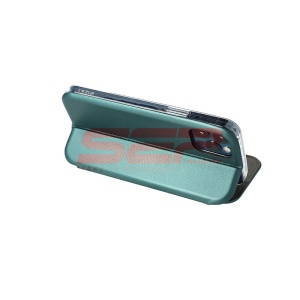 Husa FlipCover Round Apple iPhone 13 Sea Green - Img 2