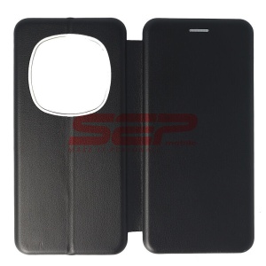 Husa FlipCover Round Honor Magic6 Pro Black