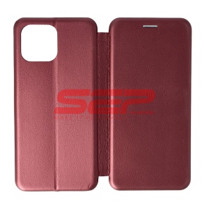 Husa FlipCover Round Xiaomi Mi 11 Lite 5G Wine