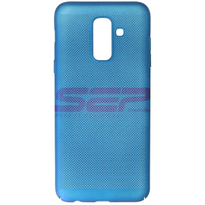 Husa Metallic Mesh Samsung Galaxy A6+ (2018) BLUE
