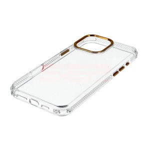 Husa PC MetalRing Apple iPhone 16 Pro Max Gold - Img 3