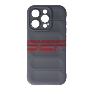 Husa Rubber Silicone Apple iPhone 15 Pro Dark Grey