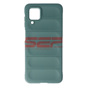 Husa Rubber Silicone Samsung Galaxy A12 Green
