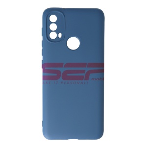 Husa silicon High Copy Motorola Moto E40 Blue