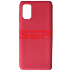 Husa silicon High Copy Samsung Galaxy A41 Raspberry - Img 1