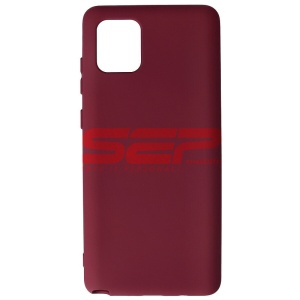 Husa silicon High Copy Samsung Galaxy Note 10 Lite Burgundy - Img 1