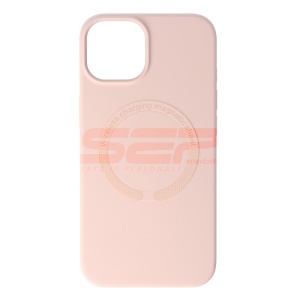 Husa silicon Mag Cover Apple iPhone 14 Powder Pink