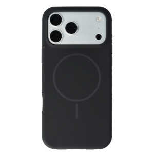 Husa Soft Silicone Magsafe Apple iPhone 12 Black - Img 2