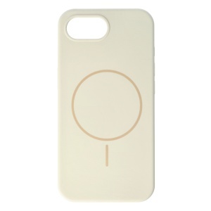 Husa Soft Silicone Magsafe Apple iPhone 16e Beige