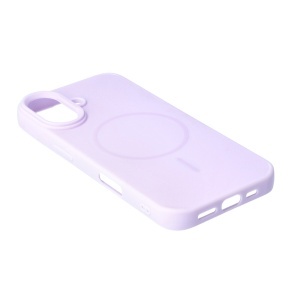 Husa Soft Silicone Magsafe Apple iPhone 17 Lavender - Img 3