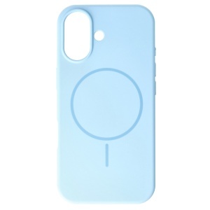 Husa Soft Silicone Magsafe Apple iPhone 17 Light Blue - Img 2
