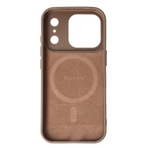 Husa Soft Silicone Magsafe Apple iPhone 17 Pro Max Brown - Img 2