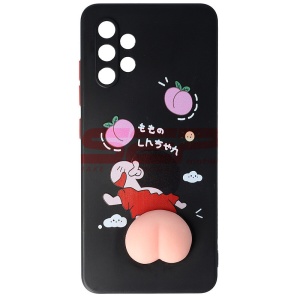 Husa TPU 3D Squishy Samsung Galaxy A32 Black - Img 1