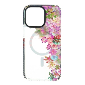 Husa TPU Flower Magsafe Apple iPhone 14 Pro Max Design 02 - Img 2