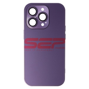 Husa TPU Frosted Glass Apple iPhone 14 Pro Deep Purple - Img 1