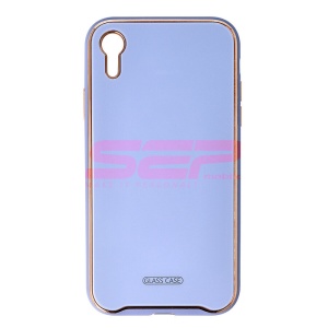 Husa TPU & Glass Luxury Apple iPhone XR Sky Blue