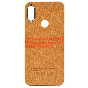 Husa TPU Leather Denim Huawei Y6 2019 Gold - Img 1