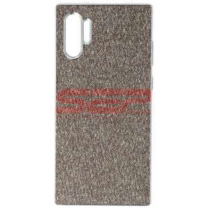 Husa TPU Leather Denim Samsung Galaxy Note 10 Plus Grey - Img 1