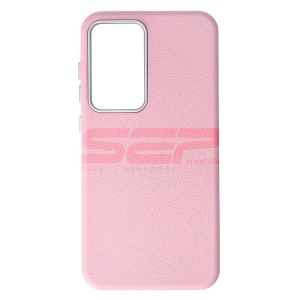 Husa TPU Leather Samsung Galaxy S25 Plus Pink - Img 1