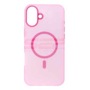 Husa TPU Magnetic Magsafe Apple iPhone 16 Plus Pink - Img 1