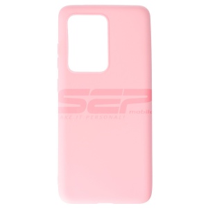 Husa TPU Matte Samsung Galaxy S20 Ultra Pink - Img 1