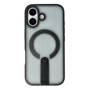 Husa TPU+PC 3D Grid Samsung Galaxy A17 4G Black - Img 2
