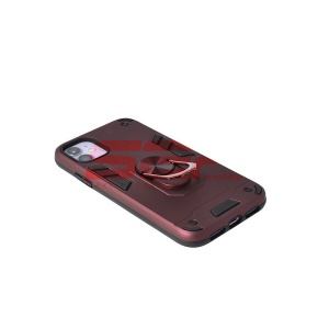 Husa TPU+PC Armor Ring Case Samsung Galaxy S20 Wine - Img 4