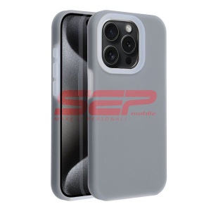 Husa TPU+PC Candy Apple iPhone 15 Pro Max Grey - Img 1