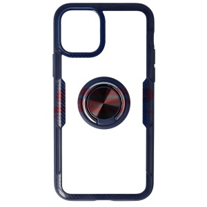 Husa TPU+PC Carbon Ring Case Apple iPhone 11 Pro Blue