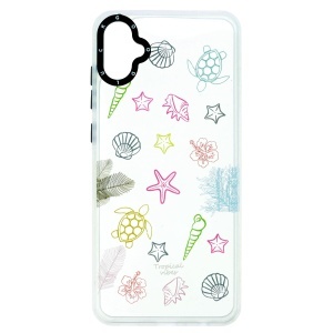 Husa TPU+PC Creative Case Samsung Galaxy A05 Tropical Vibes - Img 1