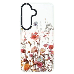 Husa TPU+PC Creative Case Samsung Galaxy S25 Flowers - Img 1