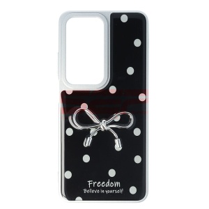 Husa TPU+PC Dots Oppo A80 5G Black - Img 1