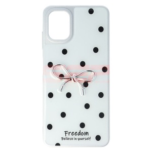 Husa TPU+PC Dots Samsung Galaxy A06 5G White - Img 1