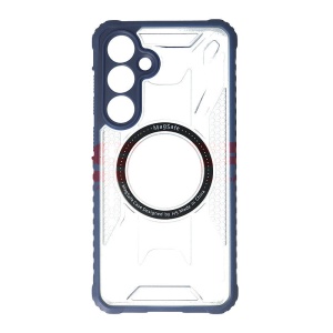 Husa TPU+PC Geometric Samsung Galaxy S24 FE Blue - Img 2