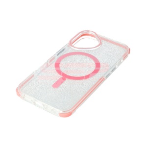 Husa TPU+PC Glow Apple iPhone 16 Pro Max Pink - Img 3