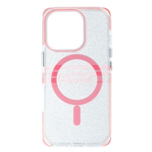 Husa TPU+PC Glow Apple iPhone 16 Pro Pink - Img 2