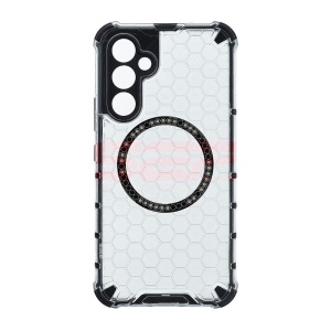 Husa TPU+PC Honeycomb Magsafe Samsung Galaxy A54 Clear - Img 1