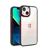Husa TPU+PC Shell Clear Cover Apple iPhone 14 Pro Black - Img 1