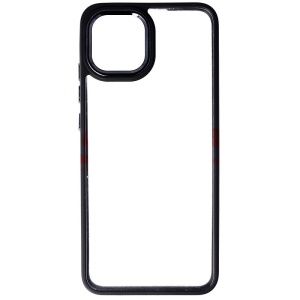 Husa TPU+PC Shell Clear Cover Samsung Galaxy A03 4G Black - Img 2