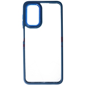 Husa TPU+PC Shell Clear Cover Samsung Galaxy A13 4G Blue - Img 2