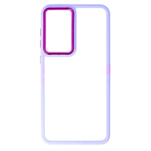 Husa TPU+PC Shell Clear Cover Samsung Galaxy S23 Plus Purple - Img 2