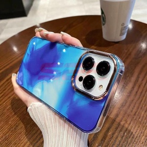 Husa TPU+PC Starry Sky Apple iPhone 13 Pro Max Blue - Img 1