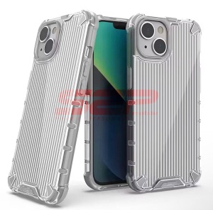 Husa TPU+PC Stripes Apple iPhone 11 Clear - Img 4