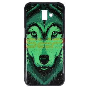 Husa UV Copy Glass Samsung Galaxy J6 Plus Wolf - Img 1