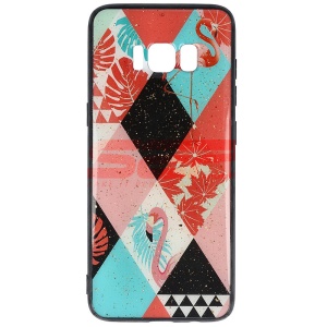 Husa UV Copy Glass Samsung Galaxy S8 Flamingo - Img 1
