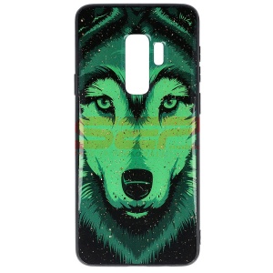 Husa UV Copy Glass Samsung Galaxy S9 Plus Wolf - Img 1