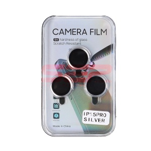 Protectie sticla Metal camera foto Apple iPhone 15 Pro Silver